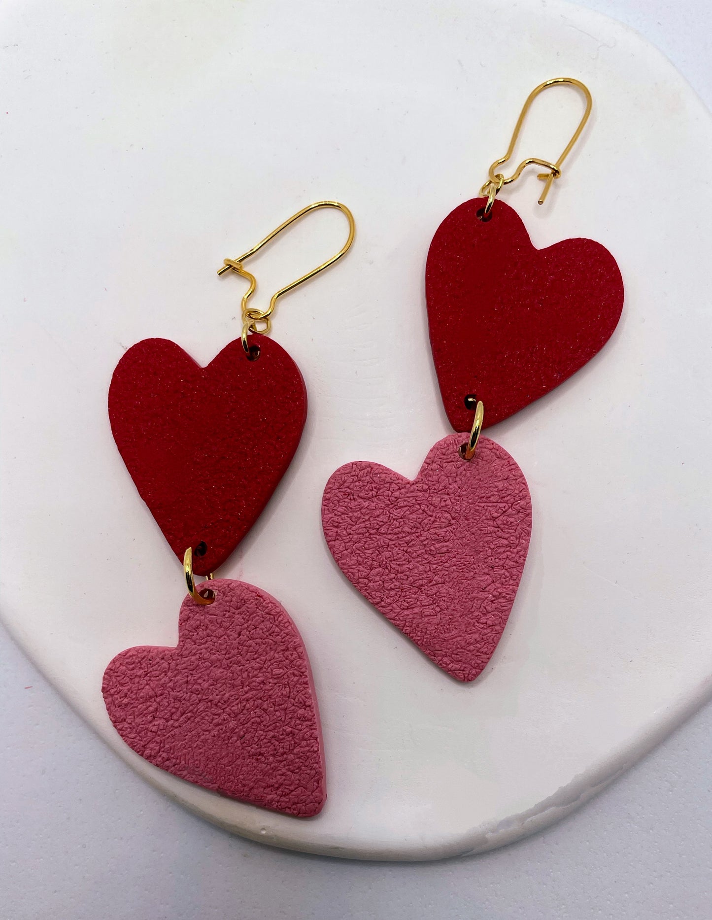 KOKOREWA Design | I Heart U - Shades of Heart Earrings