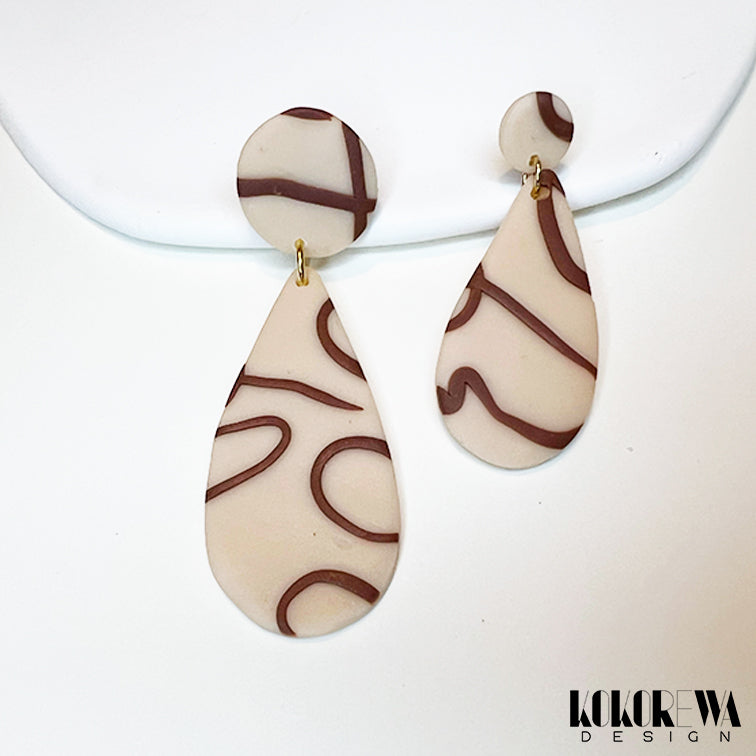 KOKOREWA Design | Monochrome Collection Earrings