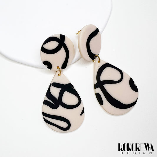 KOKOREWA Design | Monochrome Collection Earrings